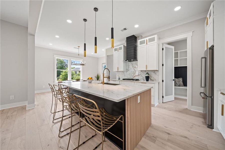 Furnished interior view inside a new home in , Acworth (Image 36).