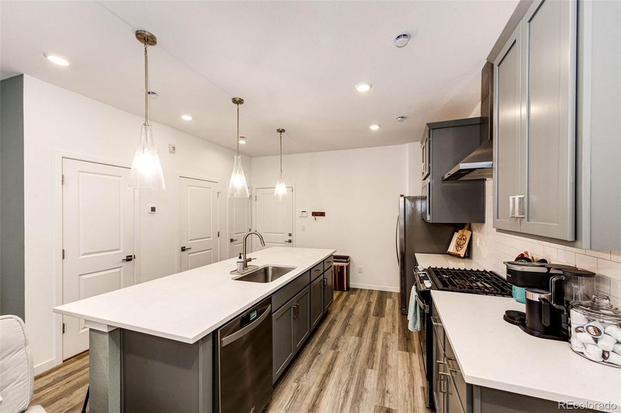 Furnished interior view inside a new home in , Littleton (Image 6).