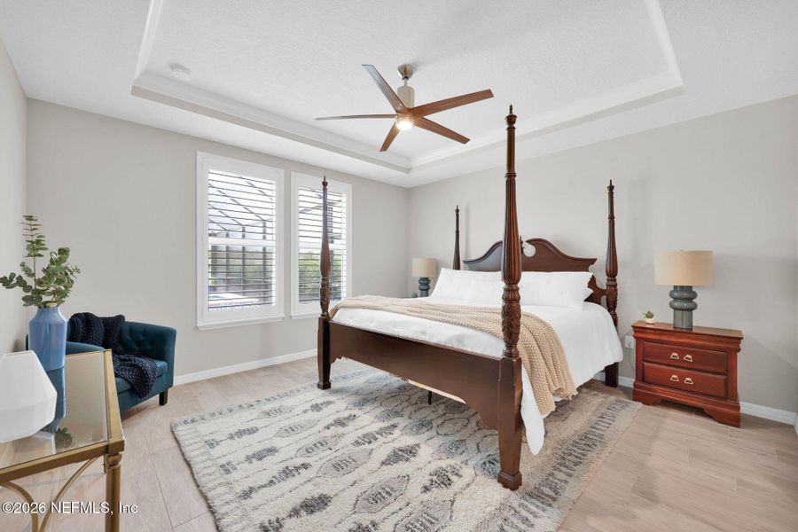 Furnished interior view inside a new home in , Ponte Vedra (Image 11).