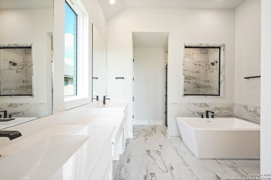 Furnished interior view inside a new home in Alsatian Oaks: 60ft. lots, Castroville (Image 11).