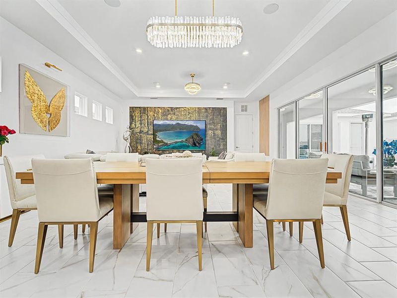 Furnished interior view inside a new home in , San Antonio (Image 7).