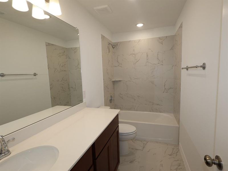 Furnished interior view inside a new home in Vintage Village, Argyle (Image 9).