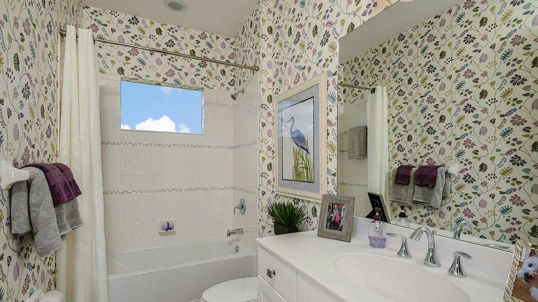 Furnished interior view inside a new home in SkySail Real Estate and Homes for Sale in Naples, FL - Neal Communities, Naples (Image 12).