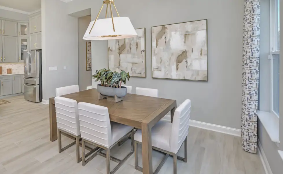 Furnished interior view inside a new home in SilverLeaf, St. Augustine (Image 28). Furnished interior view inside a new home in SilverLeaf, St. Augustine (Image 28).