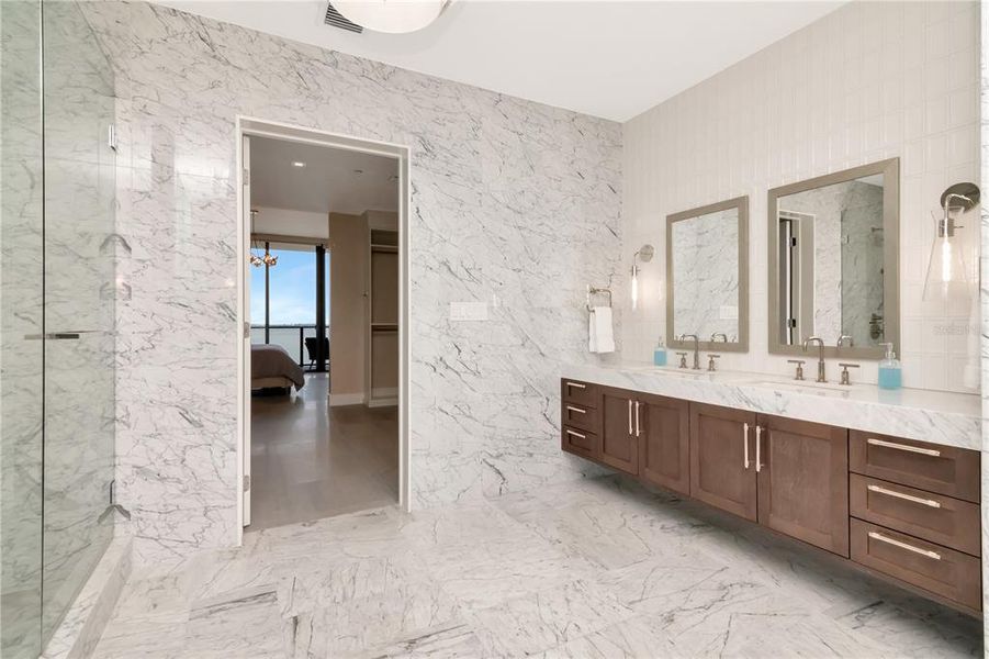 Furnished interior view inside a new home in , Tampa (Image 27).