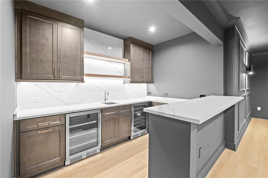 Furnished interior view inside a new home in , Marietta (Image 49).