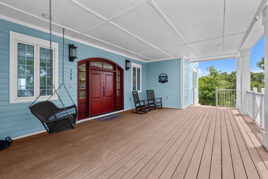 Exterior details and patio area of a home in , Georgetown (Image 34). Exterior details and patio area of a home in , Georgetown (Image 34).