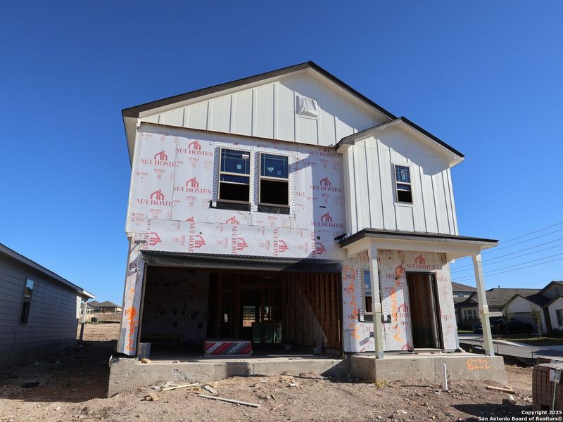 In-progress construction of a new home in Agave, San Antonio, TX (Image 30). In-progress construction of a new home in Agave, San Antonio, TX (Image 30).
