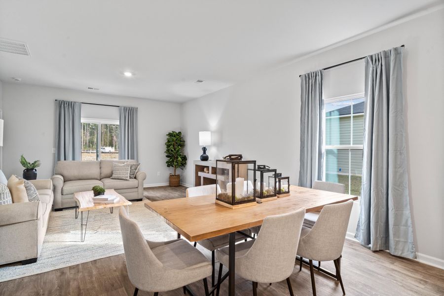 Furnished interior view inside a new home in Lindera Preserve at Cane Bay Plantation, Summerville (Image 5).