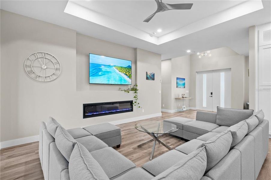 Furnished interior view inside a new home in , Port Charlotte (Image 5). Furnished interior view inside a new home in , Port Charlotte (Image 5).