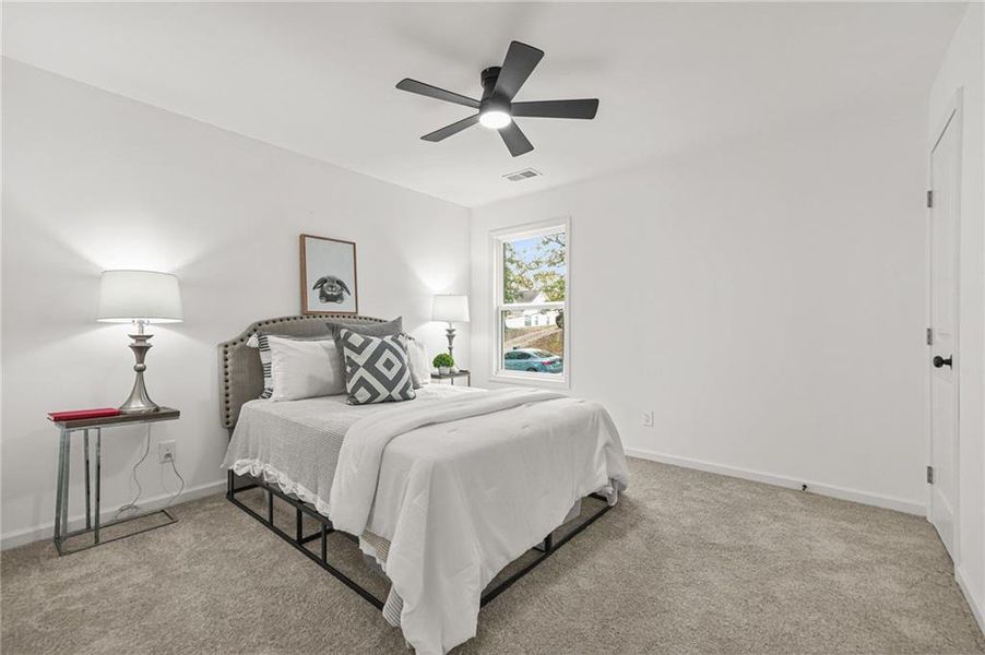 Furnished interior view inside a new home in , Gainesville (Image 44).