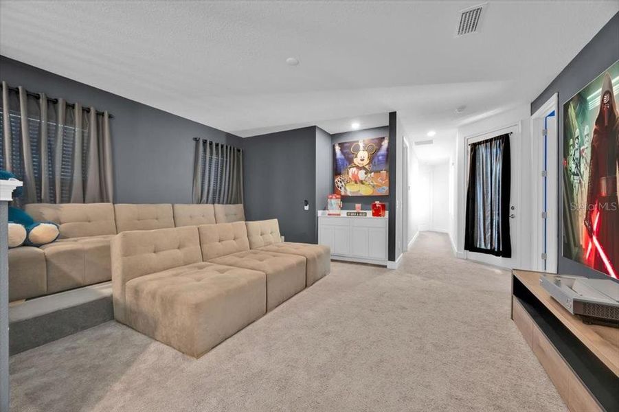 Furnished interior view inside a new home in , Reunion (Image 29).