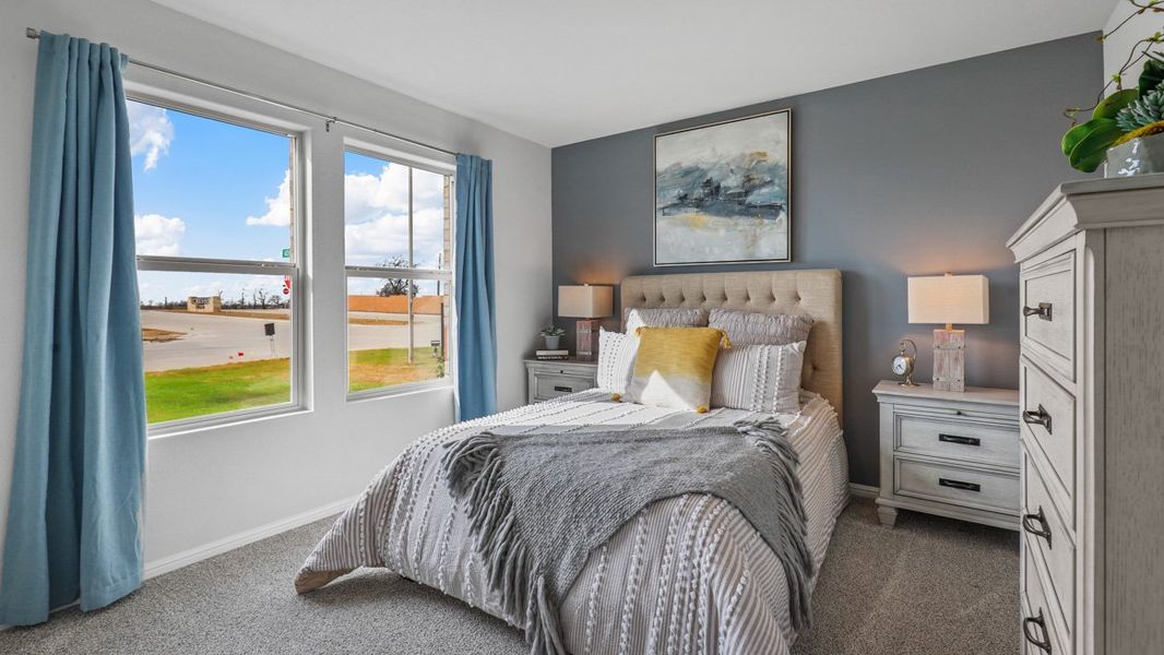 Representative furnished interior of a home built from the Texas Cali by D.R. Horton in The Hills at Reunion, Newark (Image 23). Representative furnished interior of a home built from the Texas Cali by D.R. Horton in The Hills at Reunion, Newark (Image 23).