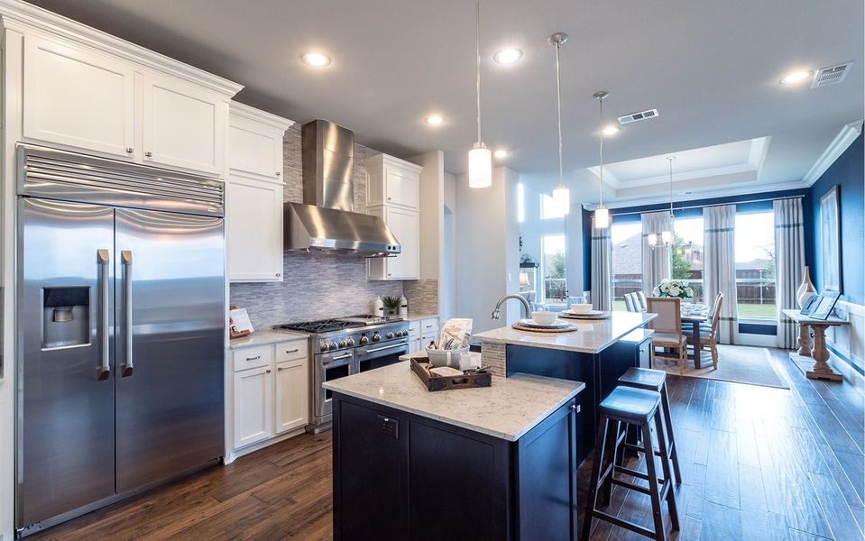 Furnished interior view inside a new home in High Park Hill, Arrington (Image 13).