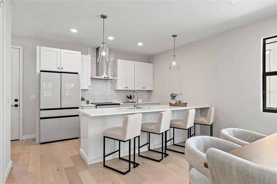 Furnished interior view inside a new home in , St. Petersburg (Image 9).