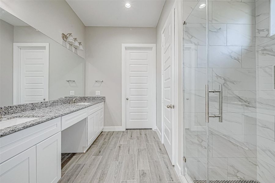 Furnished interior view inside a new home in , Needville (Image 8).