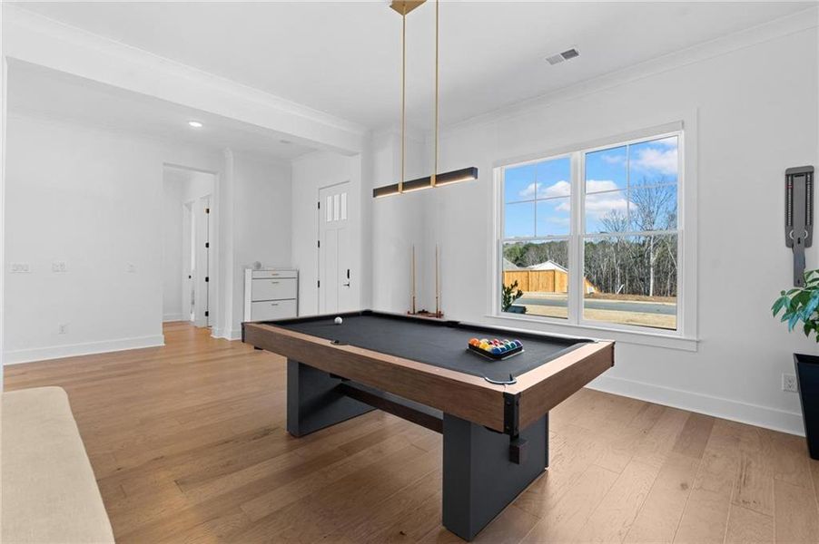 Furnished interior view inside a new home in , Marietta (Image 8).