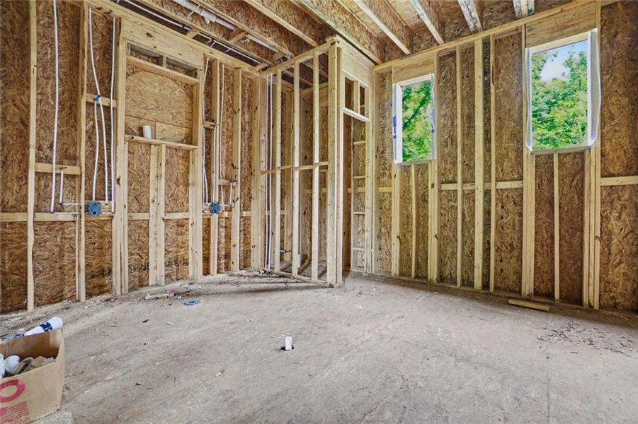 In-progress construction of a new home in , Sandy Springs, GA (Image 6).
