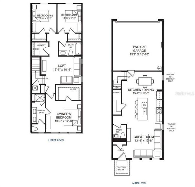 2D floor plan layout of this home in Lingo Landing, Orlando, FL (Image 2). 2D floor plan layout of this home in Lingo Landing, Orlando, FL (Image 2).