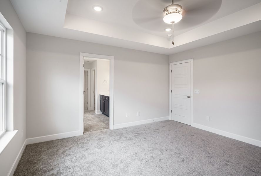 Representative unfurnished interior of a home built from the The McKee Manor by Cothran Homes in Holly Ridge, Greenville (Image 22). Representative unfurnished interior of a home built from the The McKee Manor by Cothran Homes in Holly Ridge, Greenville (Image 22).