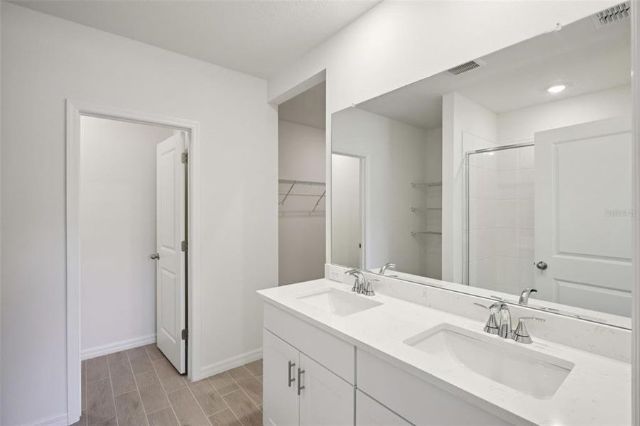 Furnished interior view inside a new home in Leyland Preserve - Classic Series, Brooksville (Image 8).