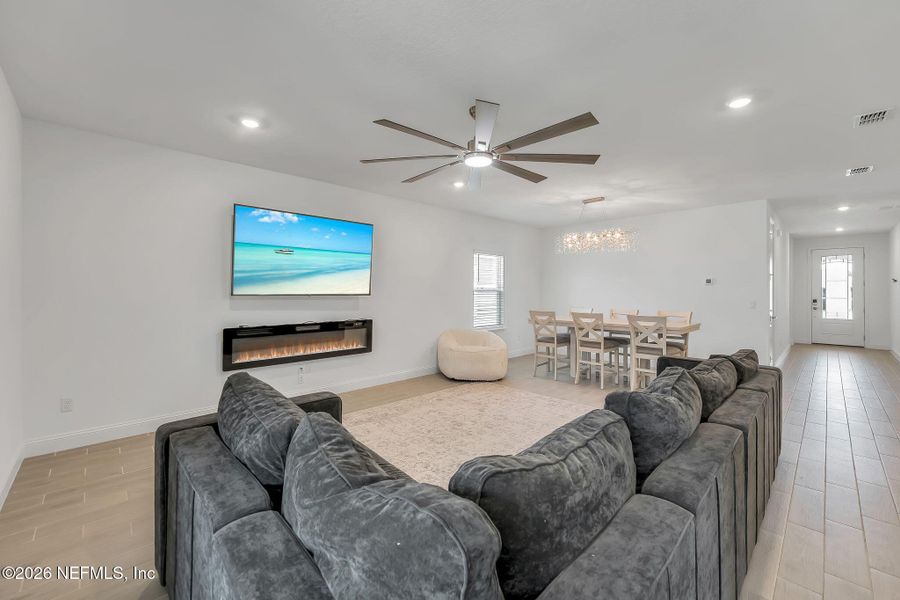 Furnished interior view inside a new home in Shearwater, St. Augustine (Image 28). Furnished interior view inside a new home in Shearwater, St. Augustine (Image 28).