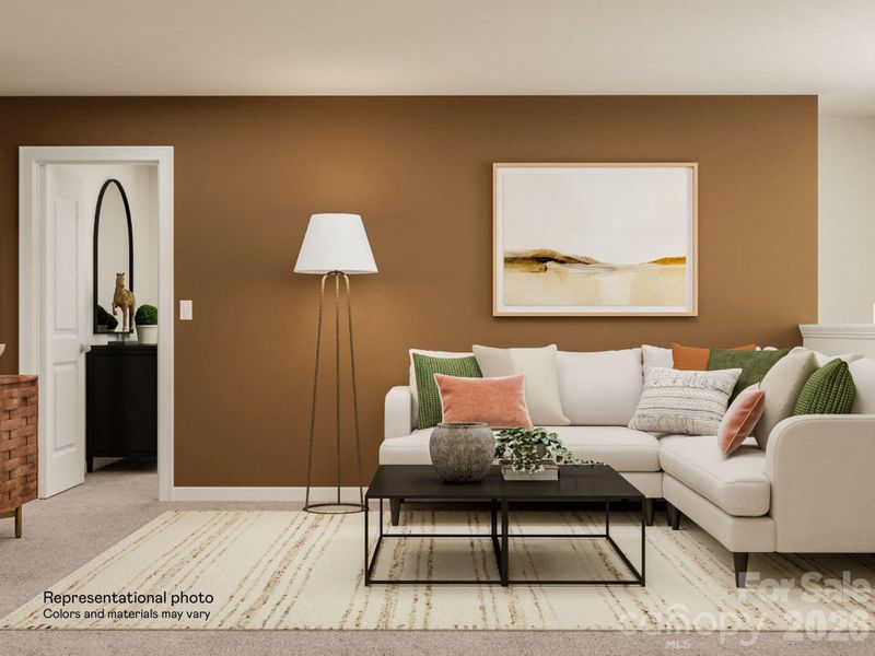 Furnished interior view inside a new home in Sutton Village, Troutman (Image 7).