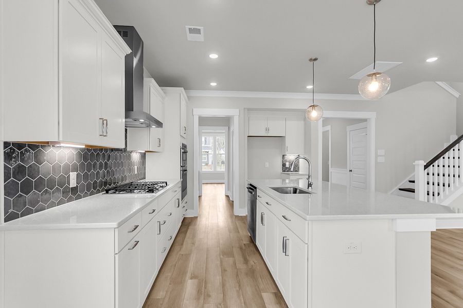 Furnished interior view inside a new home in Six Oaks, Summerville (Image 9).