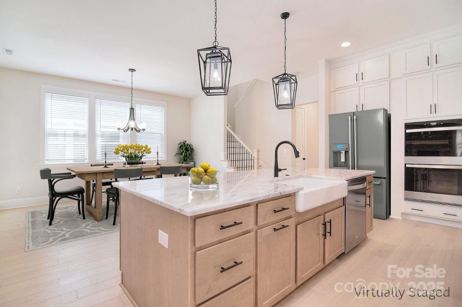 Furnished interior view inside a new home in Wildbrook, Denver (Image 39).