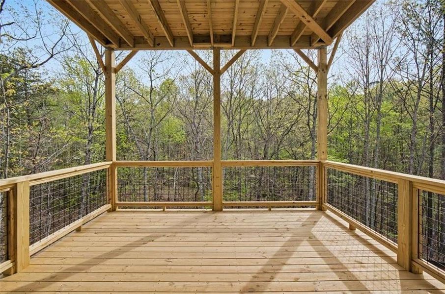 Exterior details and patio area of a home in , Cartersville (Image 23).