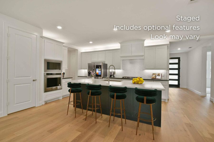 Furnished interior view inside a new home in WILDTREE 60', Montgomery (Image 8).