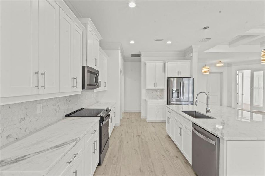 Furnished interior view inside a new home in , Port Charlotte (Image 11).