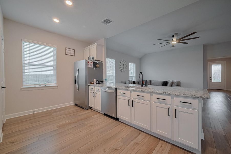 Furnished interior view inside a new home in , Santa Fe (Image 30). Furnished interior view inside a new home in , Santa Fe (Image 30).