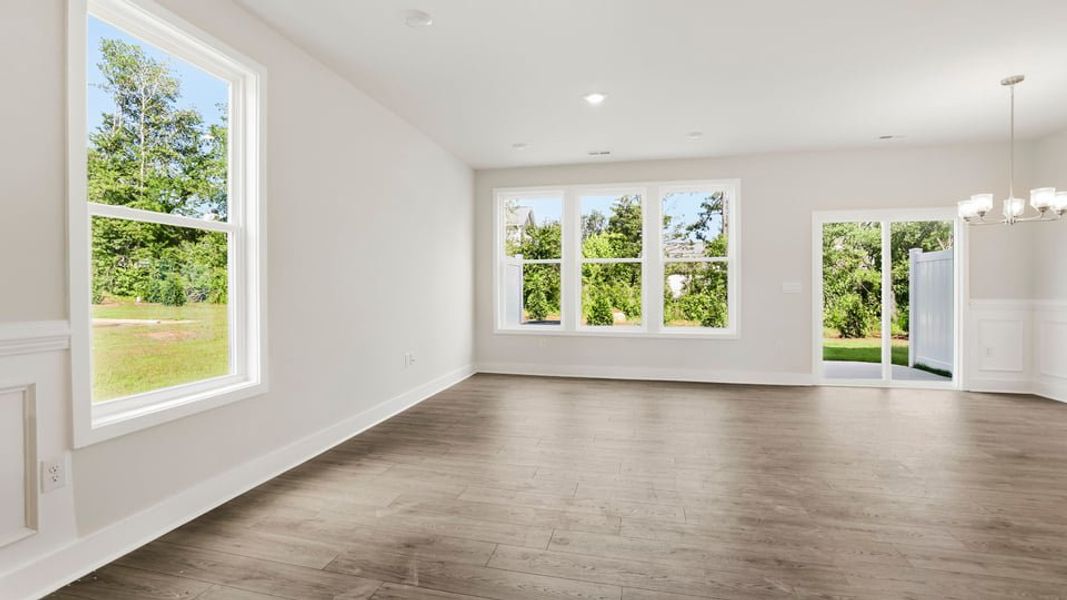 Spacious, unfurnished interior of a new home in Ken's Crossing, Moore (Image 13). Spacious, unfurnished interior of a new home in Ken's Crossing, Moore (Image 13).