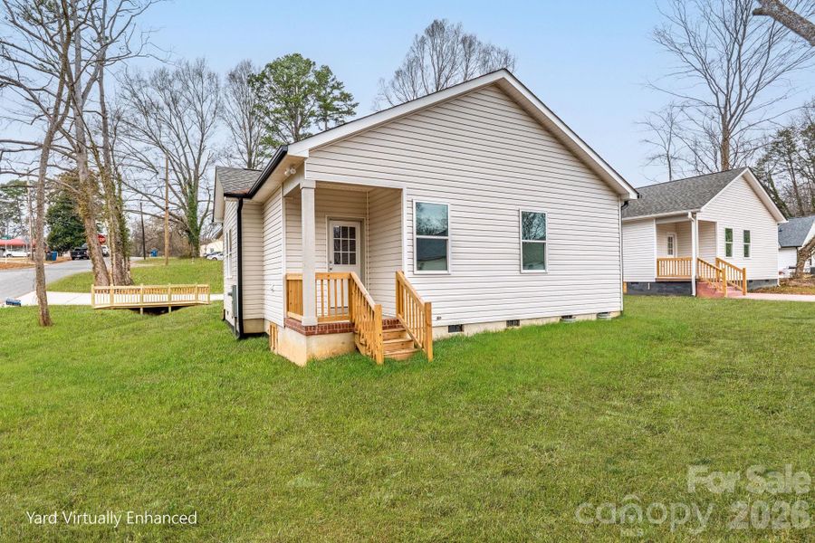 Exterior details and patio area of a home in , Salisbury (Image 25).