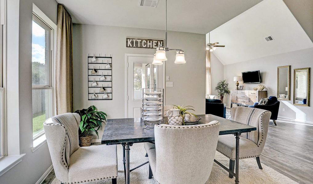 Elegant dining area