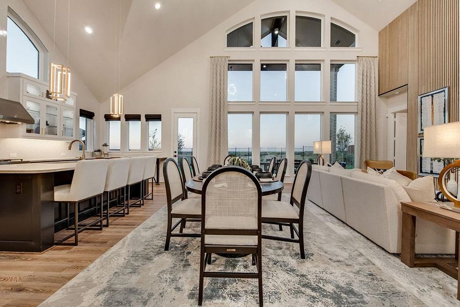 Representative furnished interior of a home built from the Grand Monterra II by Grand Homes in Grand Oaks, Celina (Image 9).