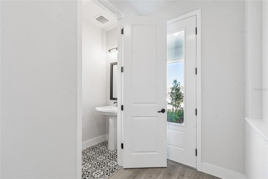Furnished interior view inside a new home in Persimmon Park - Garden Series, Wesley Chapel (Image 11).