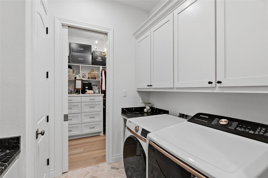 Furnished interior view inside a new home in , Bryan (Image 11).