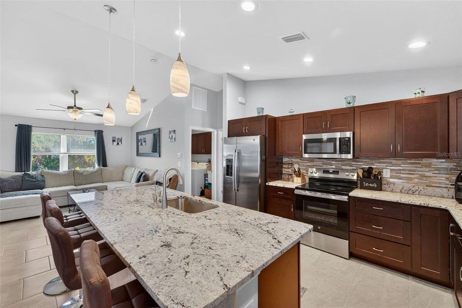 Furnished interior view inside a new home in , North Port (Image 14).