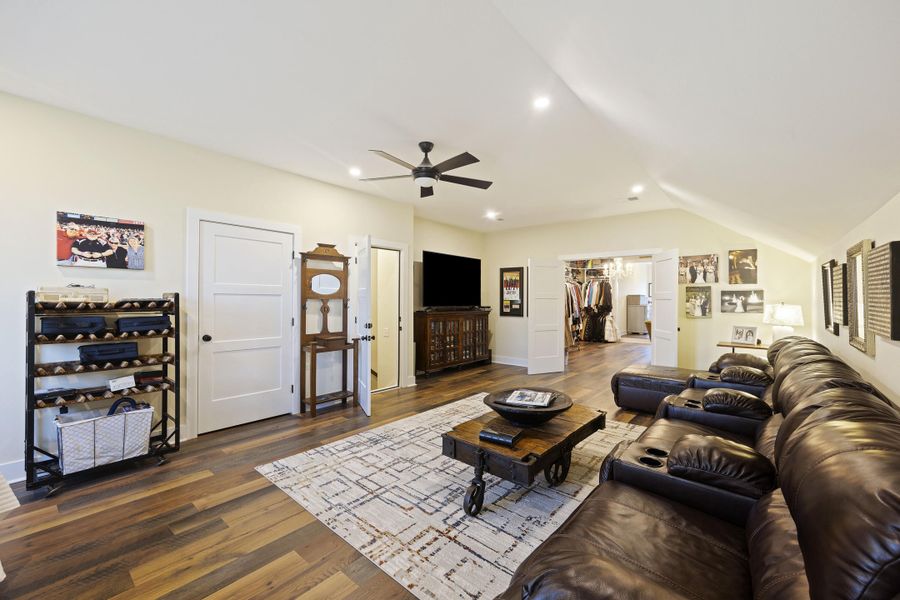 Furnished interior view inside a new home in , Meggett (Image 45).