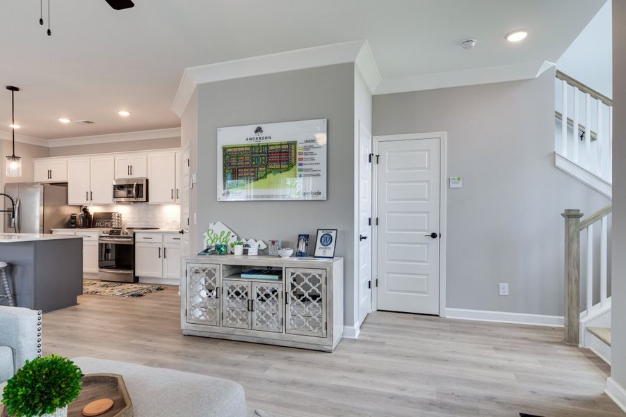Representative furnished interior of a home built from the Emery by Parkside Builders in The Woods, Gallatin (Image 16).