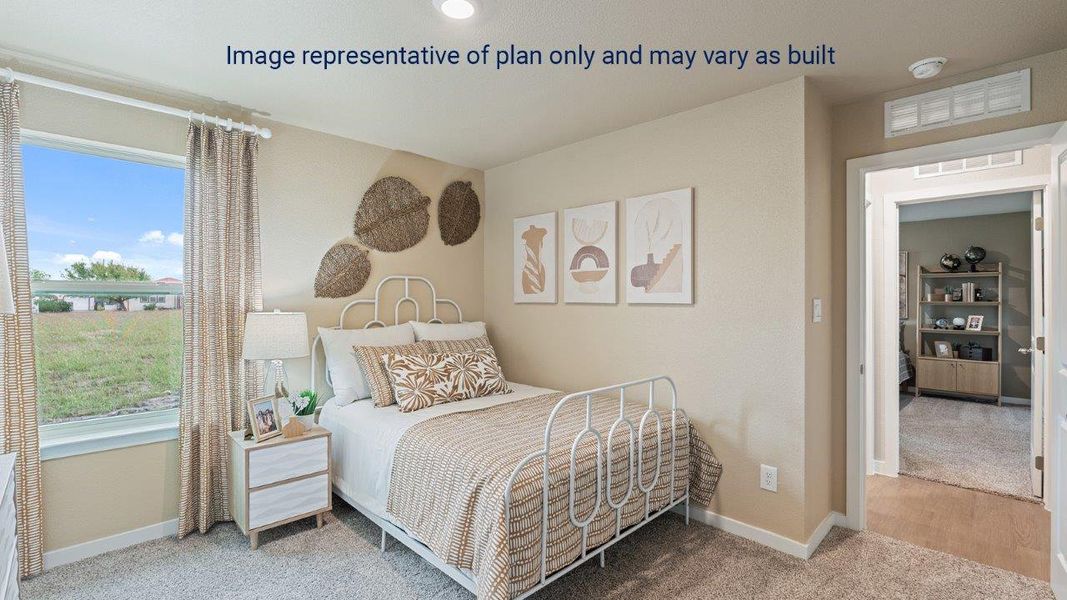 Furnished interior view inside a new home in King's Landing, Corpus Christi (Image 10).