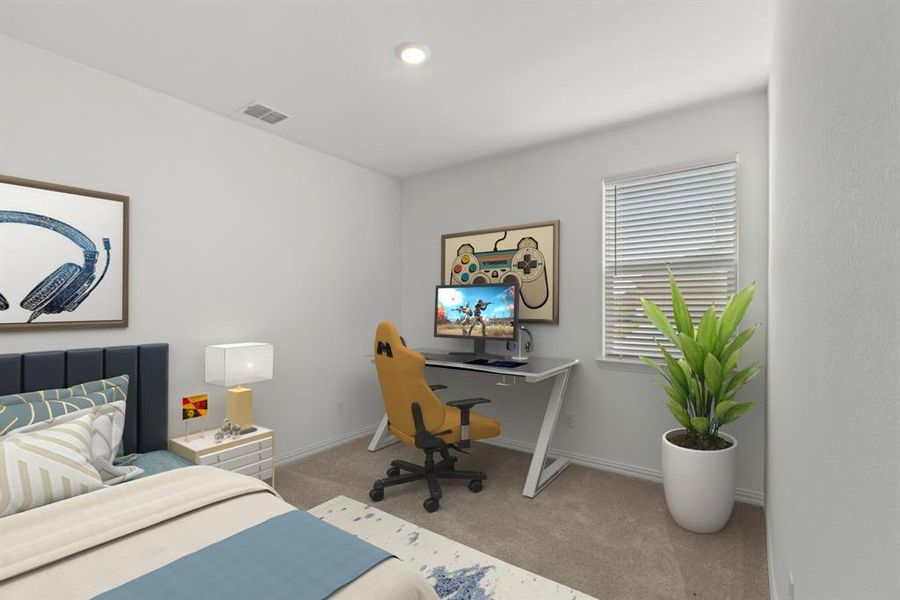 Furnished interior view inside a new home in , McKinney (Image 8).