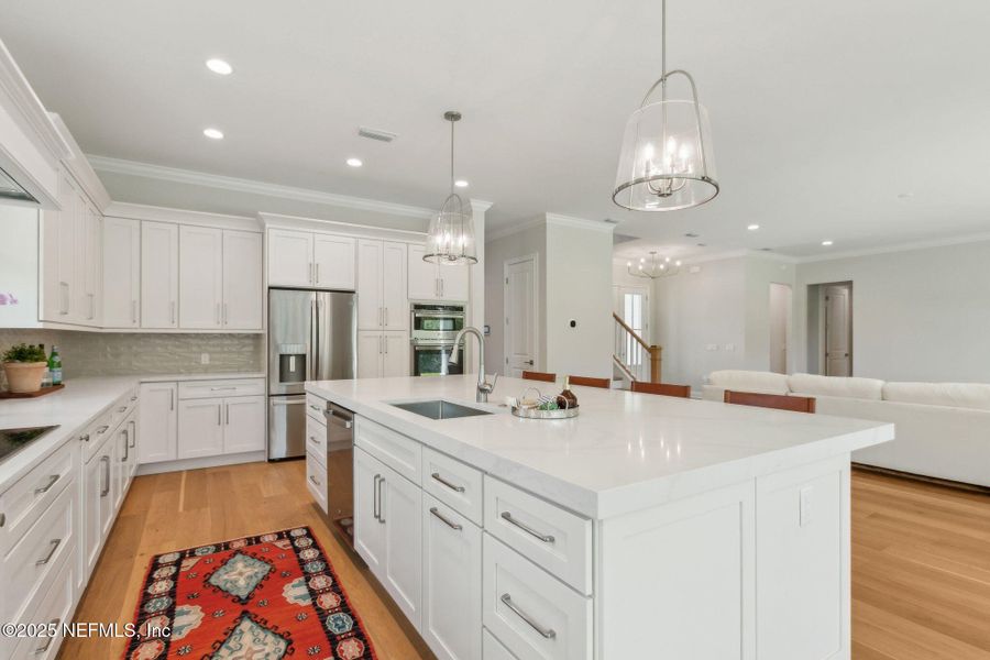 Furnished interior view inside a new home in , Fernandina Beach (Image 13).
