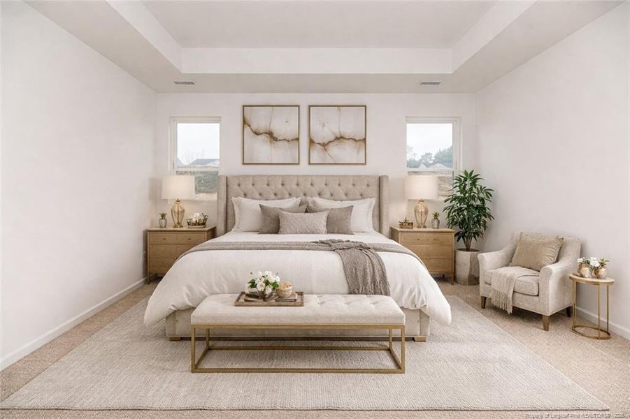 Virtually Staged Master View