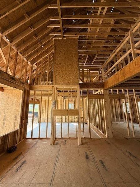 In-progress construction of a new home in , Jasper, GA (Image 3).