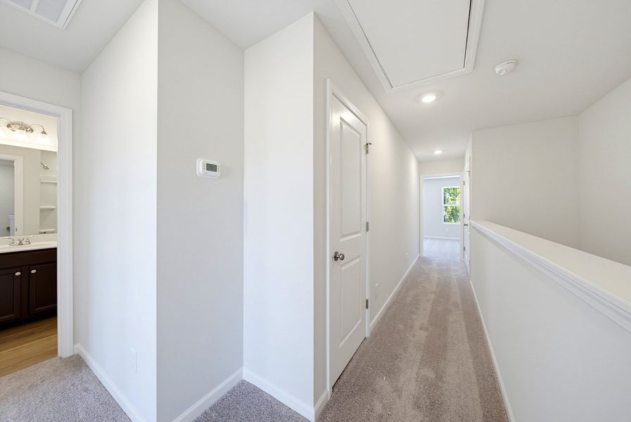 Spacious, unfurnished interior of a new home in Sweetbrier, Durham (Image 19).