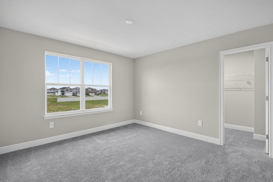 Spacious, unfurnished interior of a new home in Crosswind Ranch, Parrish (Image 17). Spacious, unfurnished interior of a new home in Crosswind Ranch, Parrish (Image 17).