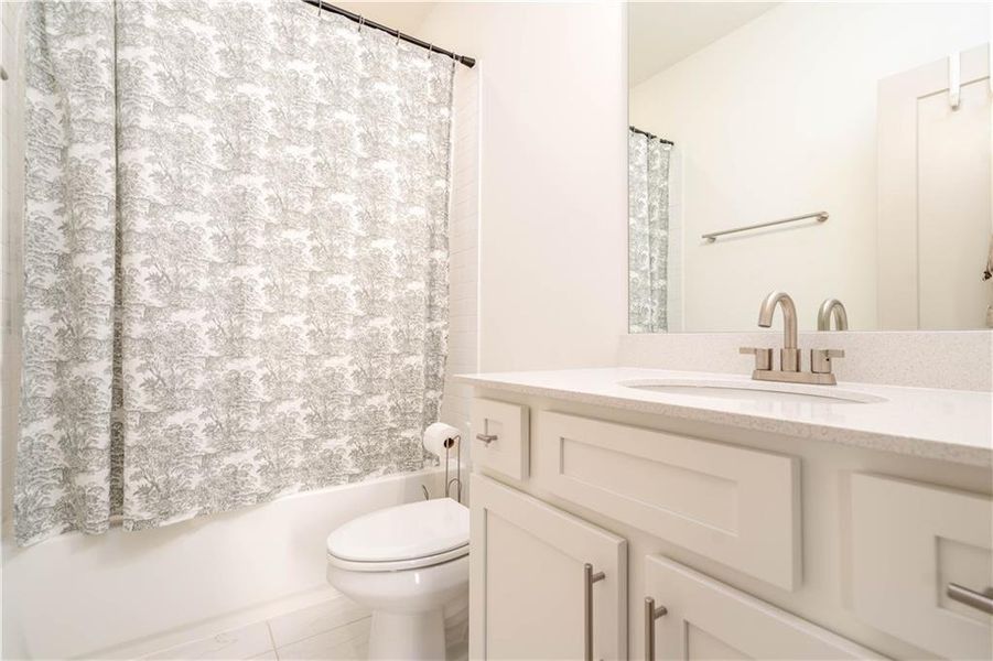 Furnished interior view inside a new home in , Cumming (Image 37).